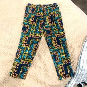 NAVEN Aztec Print Trousers